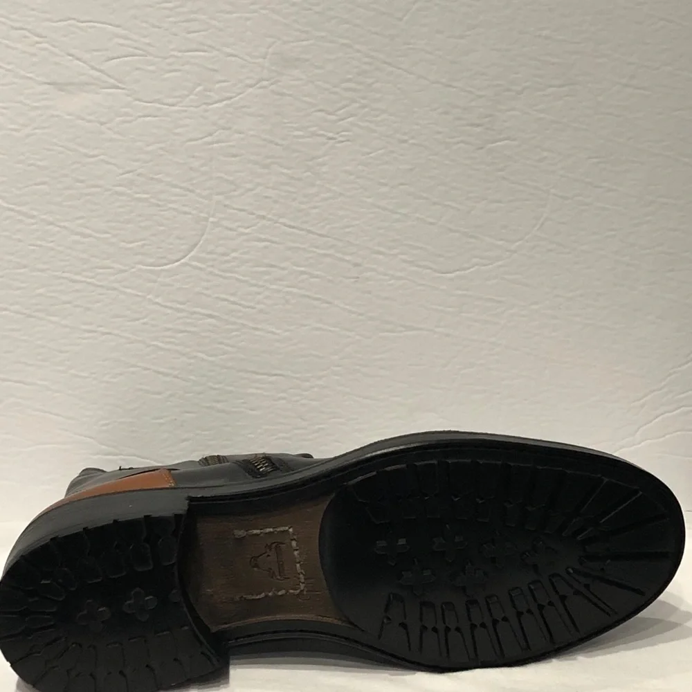 Sabatter boot black size zipper premium leather 13